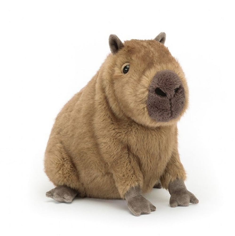 Jellycat Clyde Capybara 8x9" Soft & Plush NWT